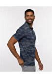 Travis Mathew Beachside Stealth Erkek Baskılı Polo Tshirt