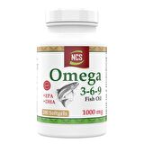 NCS Omega 3 6 9 Balık Yağı 1000 Mg 200 Capsül NCS GİNSENG 120 TAB