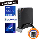 Blackview MP200 i5-12450H 32GB 1TB SSD Windows 11 Pro Mini PC + VIT Termometre MP200161I5 024