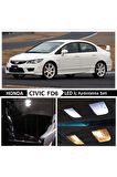 Honda Civic Fd6 Led Iç Aydınlatma Seti Beyaz 8 Adet
