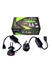 H7 Mini Led Xenon Oto Ampulü 9500 Lümen Csp Çipli