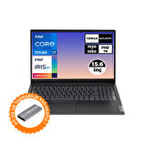 Lenovo V15 Gen 4 i7-1355U 24GB 4TB SSD 15.6" FHD Fdos Laptop + 512 GB Taşınabilir SSD 83A100GPTR 010