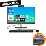 HP ProOne 240 G10 i5-1334U 16GB 512GB SSD 23.8" FHD W11P All In One PC + Gaming Klavye B70VFAT 050