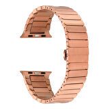 Gpack Apple Watch 10 46mm Kordon Alüminyum Alaşım Çizgi Desenli Krd79