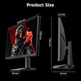 Koorui 1ms 180Hz 24.5" 1920x1080 FHD Gaming Monitör 25E3A