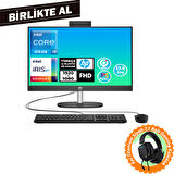 HP ProOne 240 G10 i5-1334U 16GB 512GB SSD 23.8" FHD Fdos All In One PC + Gaming Kulaklık B70VFAT 039