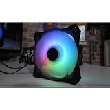 MSI Argb 120mm Fan 4pin Pwm + 5v 3pin - Apa1225m12 Mag 240r 360)