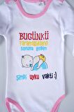YENİ SEZON BUGÜNKÜ YARAMAZLIKLARIN SONUNA GELDİM YAZILI BEBEK ÇOCUK UZUN KOL PAMUK BADY ZIBIN