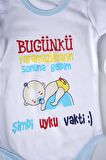 YENİ SEZON BUGÜNKÜ YARAMAZLIKLARIN SONUNA GELDİM YAZILI BEBEK ÇOCUK UZUN KOL PAMUK BADY ZIBIN