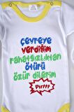 YENİ SEZON ÇEVREYE VERDİĞİM YAZILI BEBEK ÇOCUK UZUN KOL PAMUK BADY ZIBIN