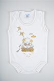 YENİ SEZON ASKILI DESENLİ BEBEK BADİ ZIBIN