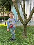 ERKEK ÇOCUK LİON KİNG SİNBAD PAMUK BİSİKLET YAKA EŞOFMAN TAKIMI