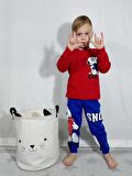 ERKEK ÇOCUK LİON SNOOPY ÖRÜMCEK ADAM 3 İPLİK PAMUK EŞOFMAN TAKIMI