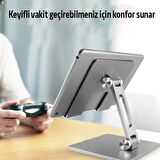 Coofbe Ayarlanabilir Masaüstü Tablet Standı Tablet Tutucu Alüminyum Ayarlanabilir Tablet Tutucu