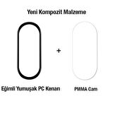Coofbe Xiaomi Mi Band 7 Full Kaplama Ekran Koruyucu, Su Geçirmez,parmak Izi Bırakmaz 3d Koruyucu