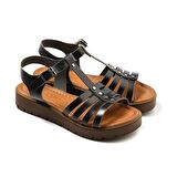 Kadın Sandalet SR-R10000JOHN MAY SİYAH