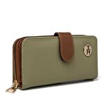 TH Bags  Kadın Cüzdan & Kartlık TH-YK15007 YEŞİL -TABA