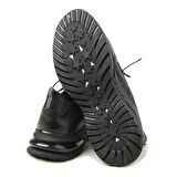 Erkek Sneaker OZ-3362 John May Siyah Geyik-Siyah Strech Kumaş