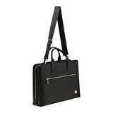 TH Bags  Unisex Evrak Çantası TH-YS99-1945 Siyah Örgü