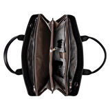 TH Bags  Unisex Evrak Çantası TH-YS99-1945 Siyah Örgü