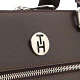 TH Bags  Unisex Evrak Çantası TH-YS99-1950 Kahverengi Örgü