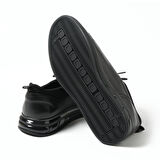 Erkek Sneaker OZ- 3536 John May Siyah Napa Siyah Strech