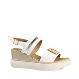 Kadın Sandalet 7C4670PE Comart 4670 VIT MIAMI PLATINO PIT Bianco