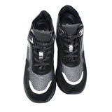 Kadın Dolgu Taban Ayakkabı 2C4888 Comart 4888 Vernice Nero