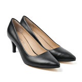 Kadın Stiletto MAR-23K-191-327 JOHN MAY SİYAH CİLT