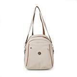 TH Bags  Kadın Sırt Çantası TH-YK12941 Krem-Taba
