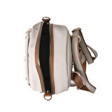 TH Bags  Kadın Sırt Çantası TH-YK12941 Krem-Taba