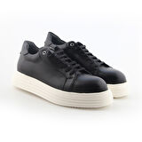 Erkek Sneaker ( Günlük) E9402 John May Paris Siyah Bambi