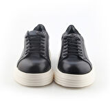 Erkek Sneaker ( Günlük) E9402 John May Paris Siyah Bambi