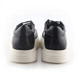 Erkek Sneaker ( Günlük) E9402 John May Paris Siyah Bambi