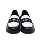 Kadın Oxford ( Klasik) 6A5333 MP Comart 5333 MP Vitello RY Nero/White