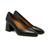 Kadın Topuklu/ Stiletto MAR-25Y-166-512 John May Siyah Cilt