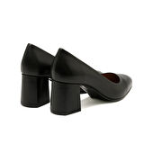 Kadın Topuklu/ Stiletto MAR-25Y-166-512 John May Siyah Cilt