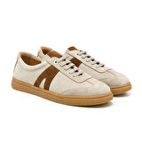 Kadın Sneaker ( Günlük) MAR-25Y-192-4003 John May Bej Süet-Taba Süet