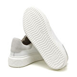 Kadın Sneaker ( Günlük) MAR-25Y-209-8825 John May Beyaz-Bej Süet