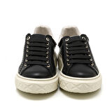 Kadın Sneaker ( Günlük) MAR-25Y-209-8888 John May Siyah-Metalik Altın