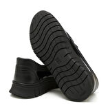 Kadın Oxford ( Klasik) MAR-25Y-192-208 John May Siyah Kırışık Rugan