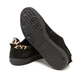 Kadın Sneaker ( Günlük) RC-25Y-088-M-VADE John May Siyah Süet-Leopar