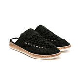 Kadın Terlik BBS_JMY John May Knitwear Slippers Black