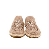 Kadın Terlik BBS_JMY John May Knitwear Slippers Olive Green