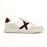 Kadın Sneaker ( Günlük) RC-25Y-006-M44 John May Beyaz Cilt-Bordo Süet