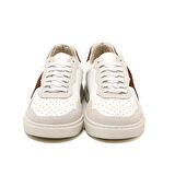 Kadın Sneaker ( Günlük) RC-25Y-006-M44 John May Beyaz Cilt-Bordo Süet