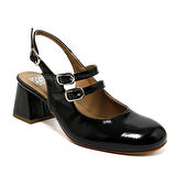 Kadın Sandalet 205558CO Comart 5558 SLIDE Naplack Nero