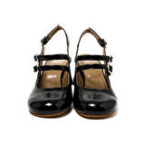 Kadın Sandalet 205558CO Comart 5558 SLIDE Naplack Nero