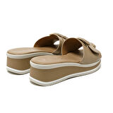 Kadın Terlik 12128-E5 Repo Beige