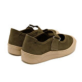 Kadın Sneaker ( Günlük) MAR-25Y-238-1031 John May Haki Nubuk